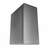 Mars Gaming Tacens ENSIS, PC ATX Gehäuse, Ganzmetall Design, Ultra-Robuste Struktur, Semi-Tower mit 120mm FDB Ultra-Leisem Lüfter, USB 3.0, Schwarz