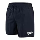 Speedo Herren-Badehose, 40,6 cm, schnell trocknend, bequeme Passform, klassischer Stil, Kordelzug in der Taille, Marineblau, Größe XL