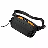 tomtoc Anti-Diebstahl Sling Bag 3,5L – Umhängetasche Schultertasche Crossbody Bag für Herren Damen mit RFID-Schutz für Switch, iPad mini | Wasserabweisend | Alltag, Reise, EDC | Schwarz