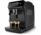 Philips EP1220/00 Serie 1200 Espresso-Kaffeeautomaten, mattes Schwarz, 1,8 l, Stahl