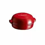 Emile Henry EH349517 Cheese Baker, Keramik, Rot Grand Cru