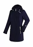 Maier Sports Damen, Da-Softshellmantel, Night Sky/White, 36