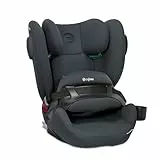 CYBEX Silver Kinder-Autositz Pallas B4 i-Size, ISOFIX, Gruppe 1/2/3 (9-50 kg), Ab ca. 15 Monate bis 12 Jahre, Inkl. Getränkehalter, Cobblestone Grey