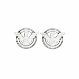 Emporio Armani Men's Stainless Steel Stud Closure Earrings