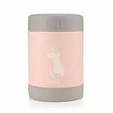 reer ColourDesign Edelstahl-Warmhaltebox | 300 ml | Thermobox | Wärmebehälter | Thermodose für Kinder | rosa