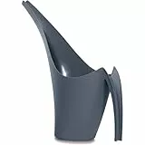 Prosperplast Gießkanne Giraffe 1,5 Liter | Anthrazit | 140 x 334 x 326 mm | Kunststoff | ideal für Zimmerpflanzen, Balkon- oder Terrassengarten
