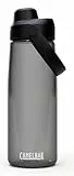 CAMELBAK THRIVE CHUG 25OZ Fahrrad Trinkflasche – auslaufsicher – weicher Trinkverschluss – ideal für unterwegs – hält auch bei Hitze hydratisiert – Charcoal, Größe: OS