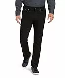 PIONEER AUTHENTIC JEANS Herren Freizeithose RANDO | Männer Stoffhose | Regular Fit | Raw/Unwashed Washed | black black raw 6744 9800 | 40W - 32L