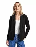 Street One Damen 2116815 Basic Blazer, Black, 44