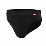 LÖFFLER Herren HR. Slip TRANSTEX Light Unterhose, Schwarz, 52