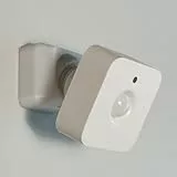 Halterung für Philips Hue Bewegungsmelder, 180° stufenlos verstellbar, Wand-, Decken- & Eckmontage, Motion Sensor Halter weiß