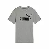 PUMA Jungen ESS No. 1 Logo Tee B T-Shirts, Medium Gray Heather, 176