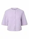 PIECES Female Strickjacke PCSILLY Kurzarm