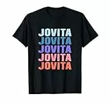 Lustiges Geschenk Name Jovita Personalisierte Vorname T-Shirt