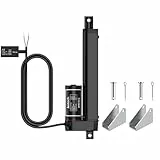 Justech Linearantrieb Lineartechnik-Aktuatoren 1000N/225LBS Lineartechnik 150mm/6in 12V IP65 14mm/s Heavy Duty Linearmotor Electric Motor Putter für Auto RV Elektrischer Türöffner Fensteröffner