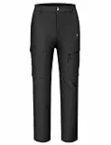 Little Donkey Andy Herren Outdoor Sport Zwei Abschnitt Hosen Bergsteigen Wandern Wandern Schwarz XL