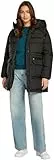 Tommy Jeans Damen Daunenmantel Midi Puffer mit Kapuze, Schwarz (Black), M