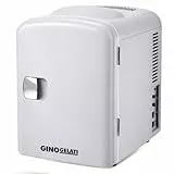 Gino Gelati 4 Liter 2 in 1 Mini Kühlschrank Kühlbox Warmhaltebox Campingkühlschrank 12 & 220 Volt, kühlt bis 25°C unter Umgebungstemperatur