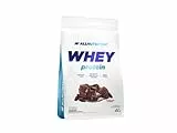 ALLNUTRITION Whey Protein Konzentrat Pulver Muskelaufbau mit verzweigten Aminosäuren BCAA Leicht resorbierbar für Sportler und aktive Menschen 908g Schokolade