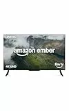 Amazon Ember 4-Serie mit Fire TV (neueste Generation), 55-Zoll-Smart-TV in 4K Ultra-HD mit Alexa-Fernbedienung, HDR10+, schnellem Prozessor, Dolby Audio, Ambient-TV und kostenlosem Live-TV