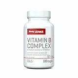 Body Attack Vitamin B-Complex - 8 hochdosierte B Vitamine - Vitaminpräparat zur Nahrungsergänzung - 100 Caps