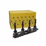 HELLA 5DA 358 000-041 Zündspule - 12V - 5-polig - Blockzündspule - geschraubt