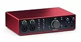 Focusrite Scarlett 16i16 4th Gen USB-Audio-Interface für Komposition, Musikproduktion, Aufnahmen und Podcasting – High-Fidelity, Recording in Studioqualität und alle benötigte Software zur Aufnahme