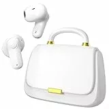 ANCwear Kopfhörer Kabellos Bluetooth In-Ear Earbuds – Stylische Ohrhörer mit Mini Handbag Ladecase, 22h Spielzeit, Geschenkidee für Damen & Teens