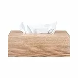 blomus Kosmetiktuchbox -WILO- aus Holz, Box für Kosmetik- & Taschentücher, Tücherbox nachfüllbar, Taschentuchbox, Eiche (Rechteckig) (66437)