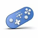 ShanWan Wireless Game Controller Kompatibel mit PC/iOS/Android/Switch/PS, Xbox Game Pass, Steam Link, GeForce NOW, Gyro Motion Control, Vibration Feedback, Bluetooth Game Controller (Blau)