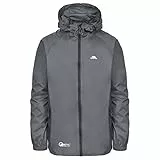 Trespass Unisex Bunda Qikpac Kompakt Zusammenrollbare Wasserdichte Regenjacke, Grau (Flint), XXL EU