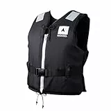 NOARD Schwimmhilfe – Black Edition – 50-70 kg – Schwimmweste für Erwachsene geeignet – 50N Auftrieb – inkl. Solas Reflektoren