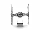 Fascinations MMS256 Metal Earth Metallbausätze - Star Wars TIE Fighter™, lasergeschnittener 3D-Konstruktionsbausatz, 3D Metall Puzzle, DIY Modellbausatz mit 2 Metallplatinen, ab 14 Jahre