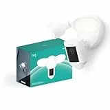 Ring Flutlichtkamera Pro Kabel (Floodlight Cam Wired Pro) | Außenkamera mit 2K-Video mit Ring Vision, 3D-Bewegungserfassung, Sirene, Überwachungskamera | 30-tägige kostenlose Testphase für Ring Home