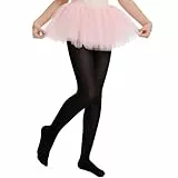HIPOWER Strumpfhose Mädchen 40 DEN Kinder Feinstrumpfhose Tanzstrumpfhose Ballettstrumpfhose Atmungsaktiv Blickdicht