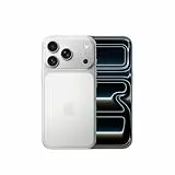 Apple iPhone 17 Pro 256 GB: 6,3' Display mit ProMotion bis zu 120 Hz, A19 Pro Chip, bahnbrechende Batterielaufzeit, Pro Fusion Kamera-System mit Center Stage Frontkamera; Silber