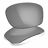 ThunderClap POLARISED Ersatzgläser für Arnette Slickster AN4185 Sonnenbrille - Ultimatives Grau