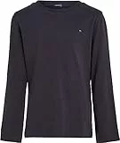 Tommy Hilfiger Jungen Langarmshirt Basic, Blau (Sky Captain), 16 Jahre