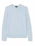 HACKETT LONDON Herren Cotton Cashmere Crew Pullover, oxfordblau, XS