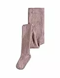 NAME IT Mädchen NKFPANTYHOSE Glitter Rib NOOS Strumpfhose, Woodrose, 98/104 cm