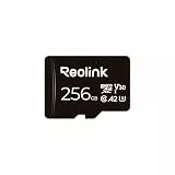 Reolink 256 GB microSDXC Speicherkarte, Klasse 10, A2, V30, U3 TF Speicherkarte, Kompatibel mit Reolink Überwachungskameras, auch für Smartphone, Actionkamera od. Drohnen, SDHC, bis zu 100 MB/s