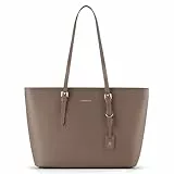 Lazarotti Bologna großer Damen Shopper aus Echt-Leder | Tote Bag mit längenverstellbaren Trägern | Schultertasche 35 cm