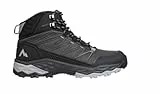 Mc Kinley Herren Tahsis MID AQX Wanderstiefel, Black Night/Anthraci, 43