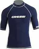 Cressi Men Rash Guard Man Rash Guard - Dark Blue, XL/5 (54)