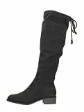 MARCO TOZZI Damen Hohe Stiefel mit Absatz Kniehoch Spitz, Schwarz (Black), 37 EU