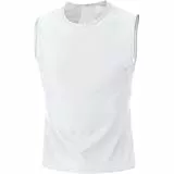 GORE WEAR Herren Bl Shirt Ärmellos, Weiß, L EU
