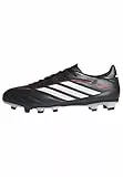 adidas Unisex Copa Pure Iv Club Firm Ground/Multi Ground Football Boots Shoes, Core Black/FTWR White/Lucid Red, 43 1/3 EU