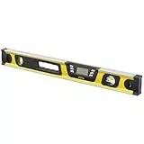 Stanley FatMax digitale Wasserwaage 60cm 0-42-065 / Neigungsmesser / Hohe Messgenauigket & Messbereich / Messung in Grad / Prozent / mm/m