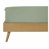 Schiesser Edeljersey Spannbettlaken Jessi | 100% gekämmte Baumwolle aus nachhaltiger Produktion | für Matratzen 180x200cm bis 190x200cm | Matratzenhöhe bis 22cm | Hellgrün
