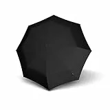 Knirps Stockschirm T.900 Extra Long Automatic Black – Automatik – Mit Stabgriff – Sturmfest – Groß – Schwarz